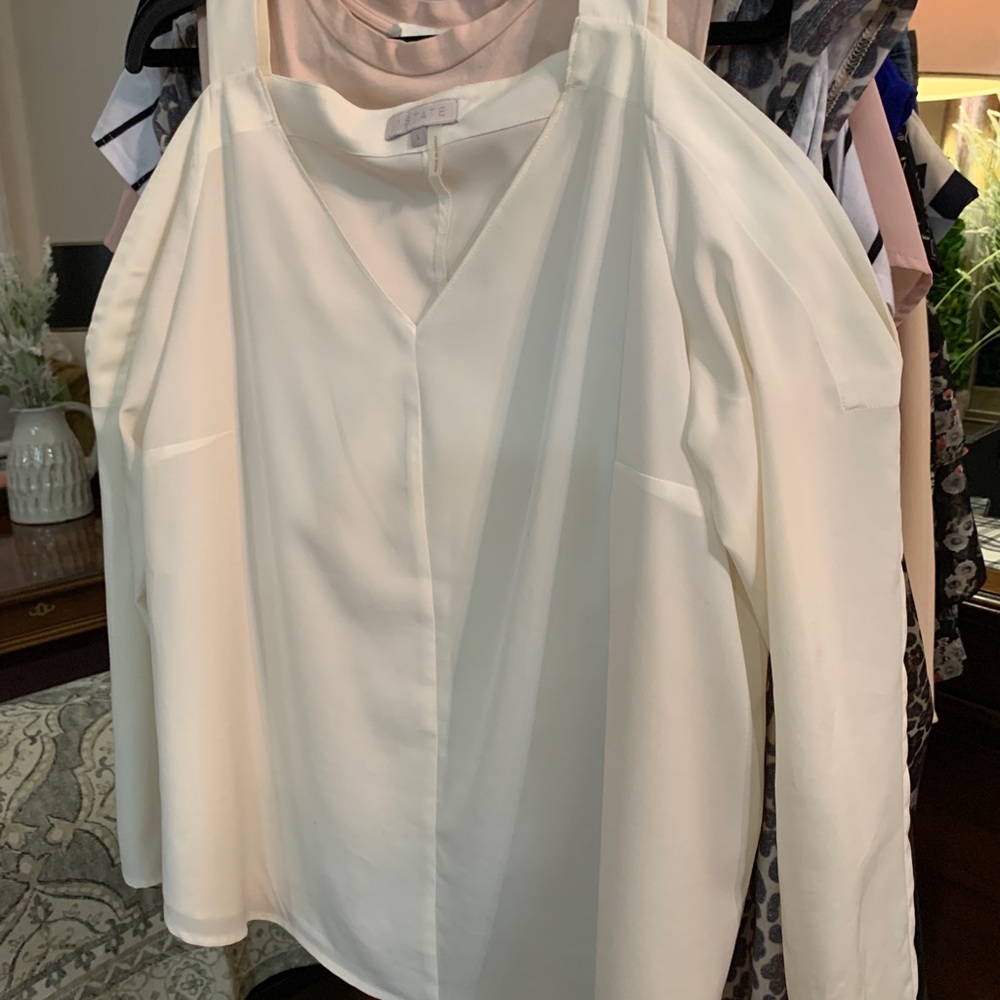 Dressy Cold Shoulder Top